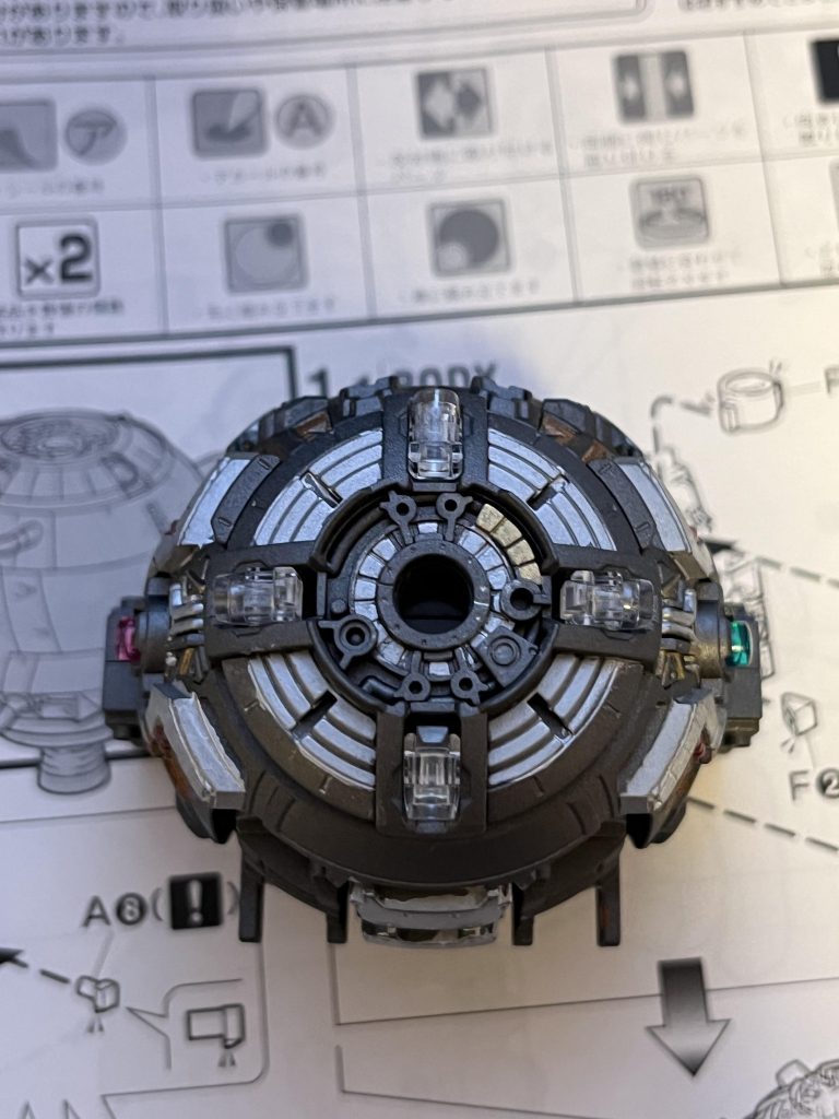 MGボール　メカニカルクリアー　内部塗装–8枚目/制作者：ootoro