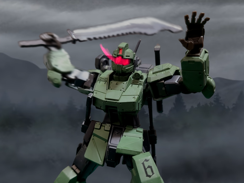 大型ソード前に乗っていたジムから拝借し使用。