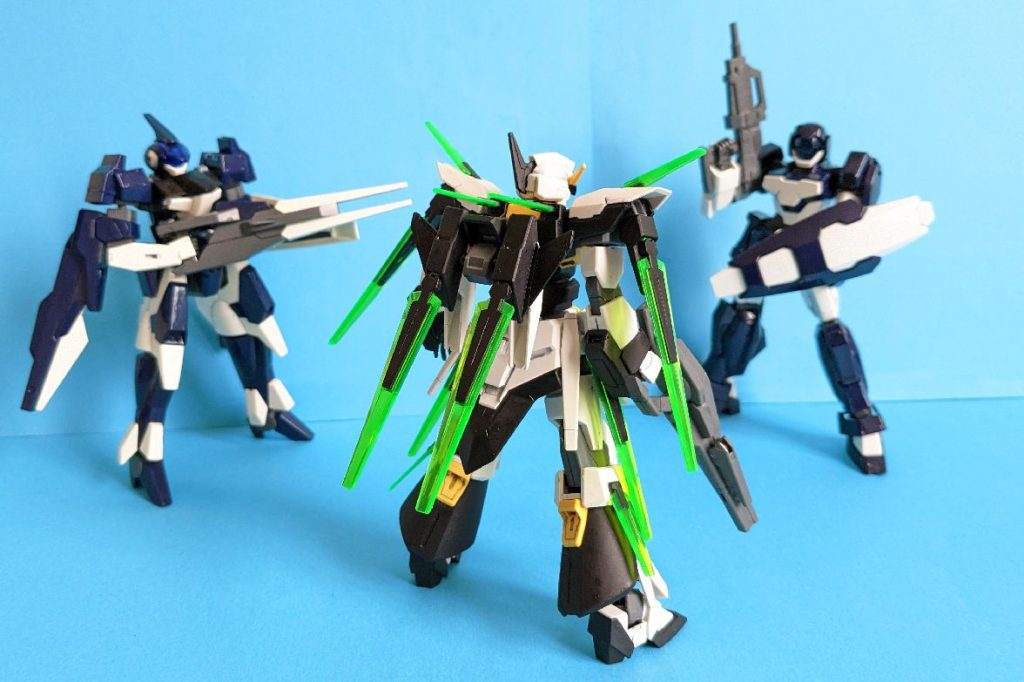 まぁわかりやすくνガンダム意識カラーなんですがシックな色合いにしたらまた印象も変わるのかなと！ただなんといいますか「CCAアムロくらいの年齢のキオ」ってなんか絶妙に想像しづらいですね…