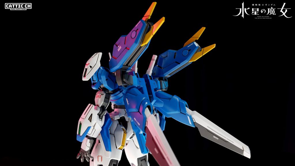 機動戦士ガンダム～水星の魔女～1/144 HGWMガンダム エアリアルリビルド（個数型）バージョン–3枚目/制作者：Cattic