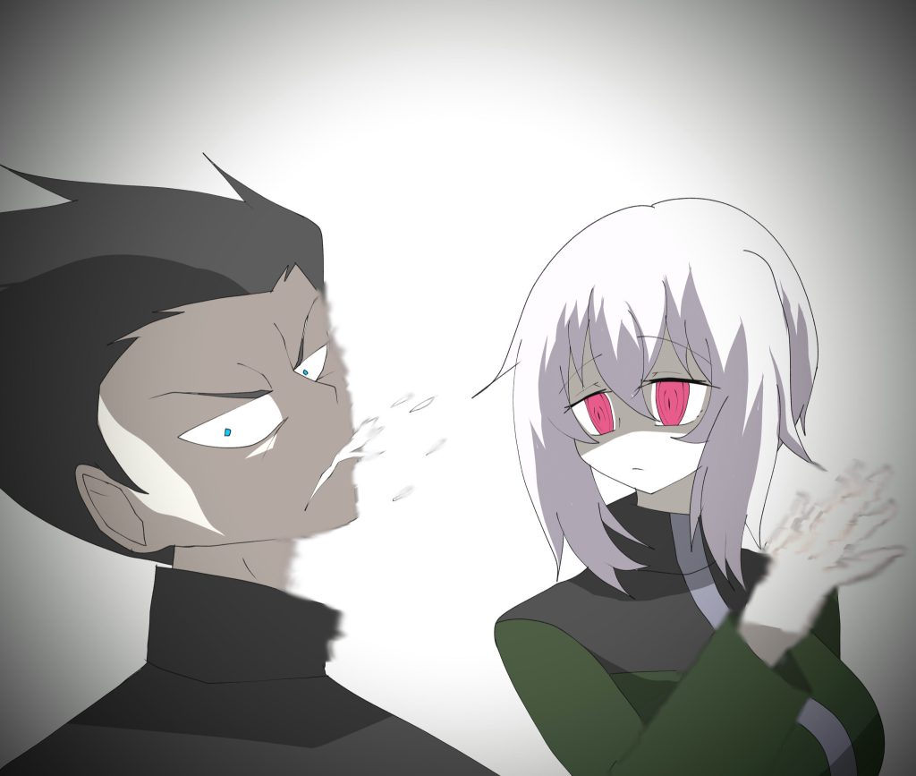 無口で無愛想な狙撃主でコールサインに「ハウンドσ」を持つラング·フォレスター中尉。冷静で視野が広くすぐにその場の対応ができて司令のレギオスからも一目置かれている。狙撃の腕に加えレーダーなしでも敵の居場所がわかり壁越しでも敵機を撃ち抜くことができる。本人は「何か分かる」と勘が冴えてるだけだというらしいのだが…。同じ無口仲間のシェクト少尉とは気が合い二人でよく世間話をする。