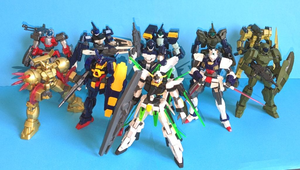 いよいよAGE改造ガンプラ画角に収まり切りません定期。