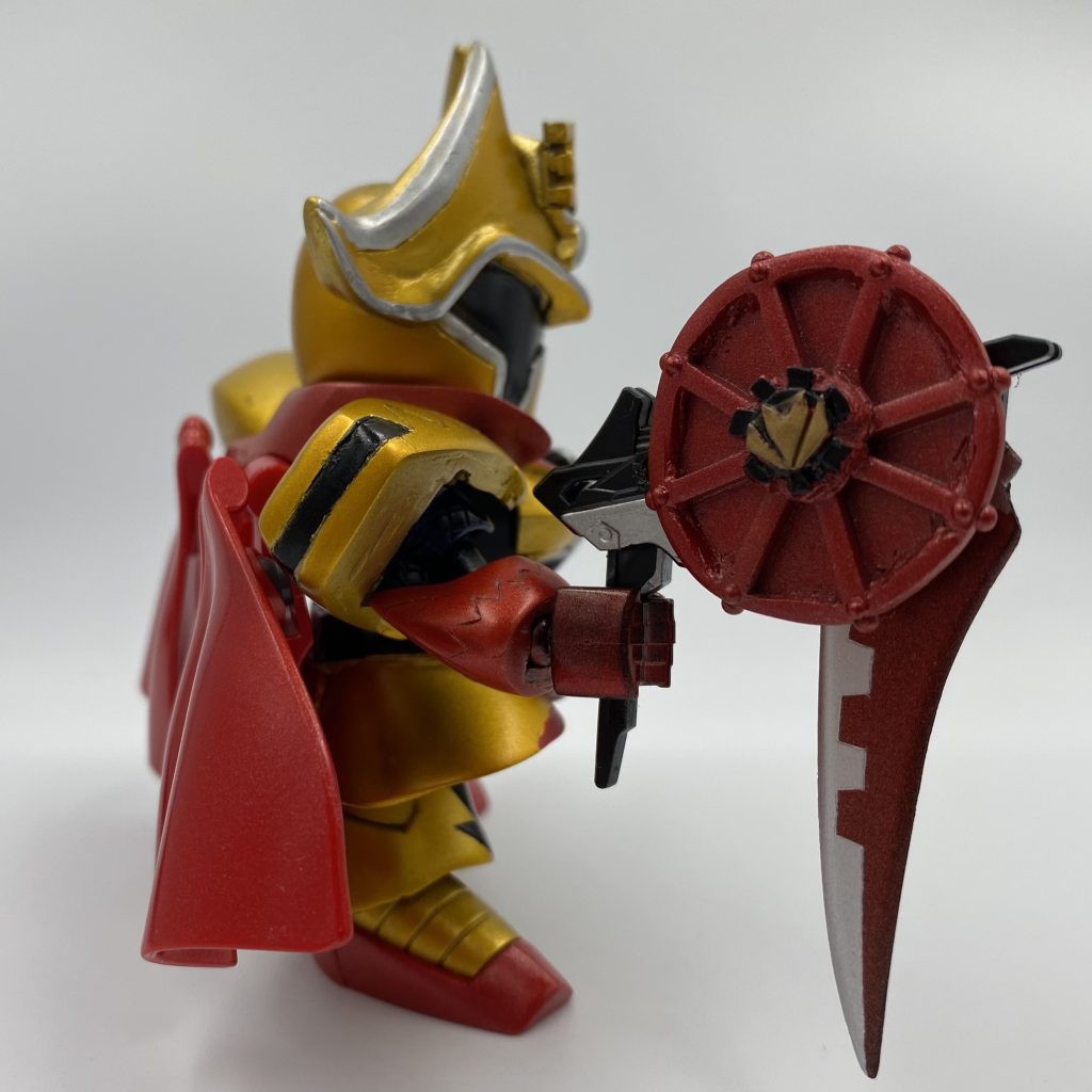 ギアダリンガーは劉備ユニコーンの武器をベース。刃とかはスクラッチです。