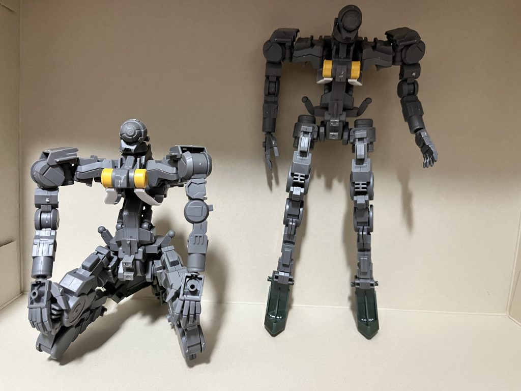 グレイ's「「え⁉︎俺ら最後まで組み立てて貰えないんスか!?!?!?」」グレイズ君達ごめんね.....ごめんね....ミキシングしたかっただけなの.....グレイズとしての姿を一度も見る事なく完成してしまったのですが、彼らには可哀想な事をしてしまいました。ケジメにセプクします。