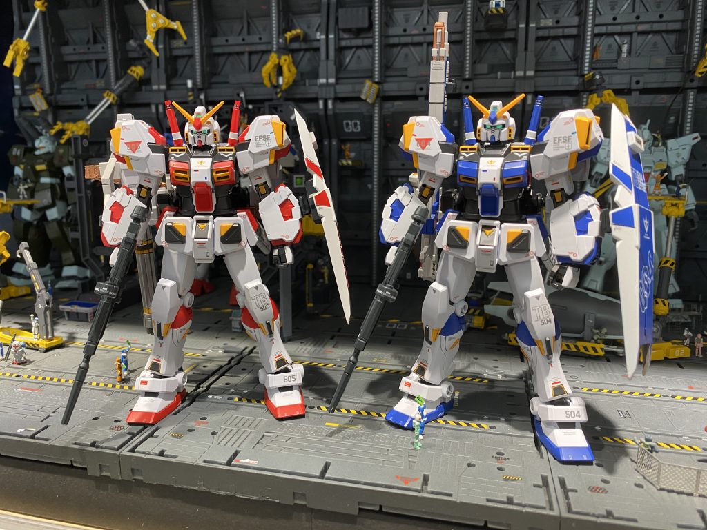 ガンダム4号機 5号機–2枚目/制作者：Tencho