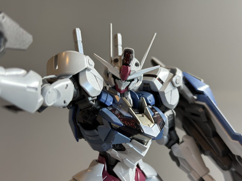 フルメカニクスエアリアル全塗装／ランナー塗装／チタニウムフィニッシュ風–4枚目/制作者：KOH