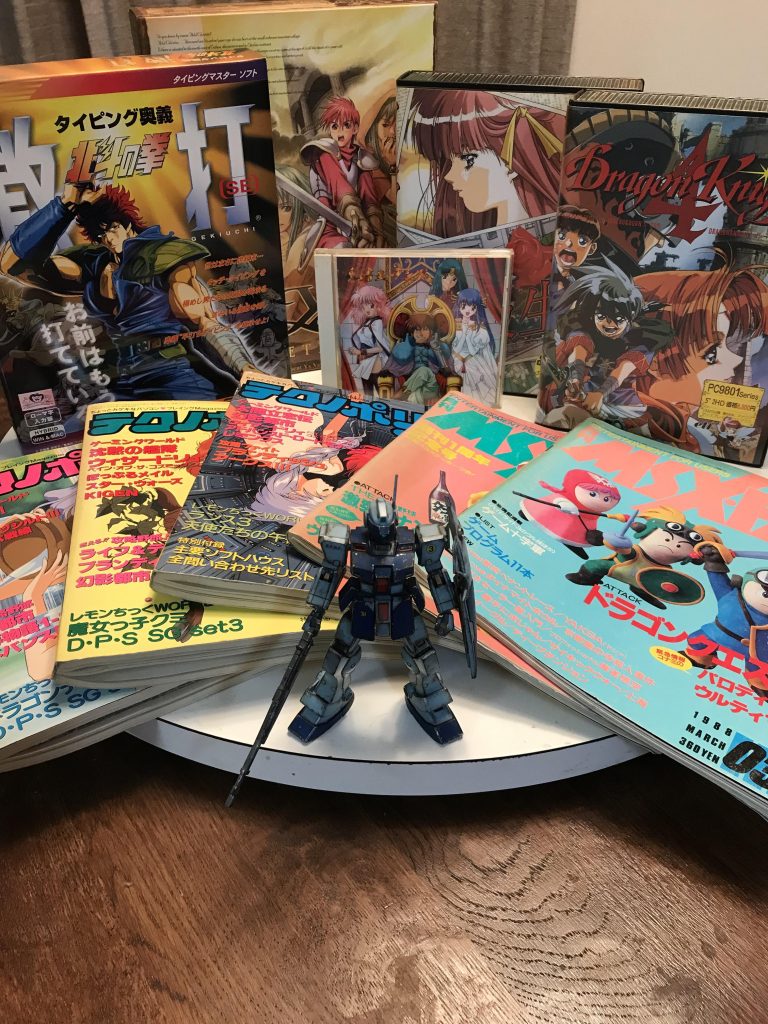 ガレージからPCソフトと書かれたダンボールをひっぱり出してきました🙄懐かしい…私の大切な思い出の品々…