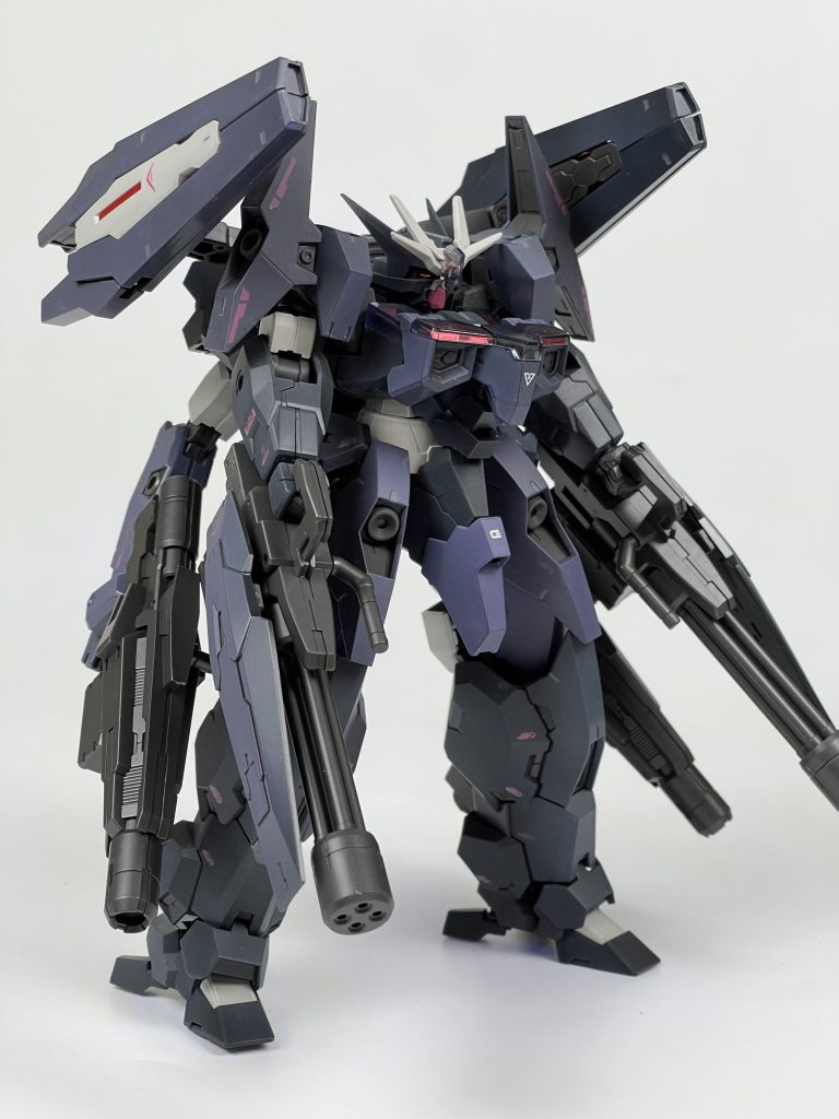 ソーンのビームディフューズガンも装備してフル装備に。