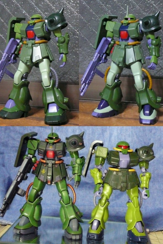 HGUCザクFZ–6枚目/制作者：horahukin