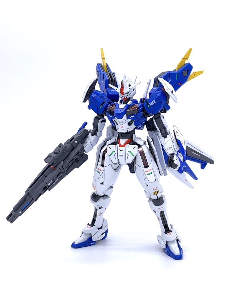 ガンダムAGE2アルティミスの足パーツを使用しバックパックをアレンジしてみました。ガンビットはただ乗っけるだけなので塗装剥げの心配がありません。