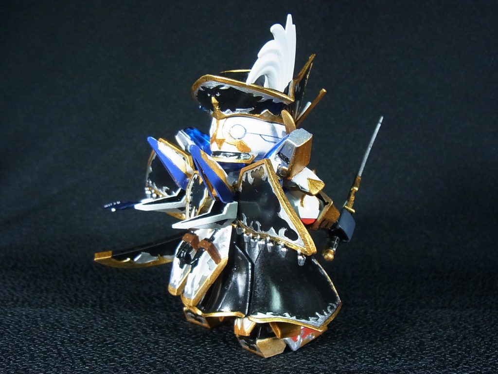 シリーズ全機筆塗り全塗装 4機目★SDW ベンジャミンV2ガンダム–4枚目/制作者:@gothloli_lyra