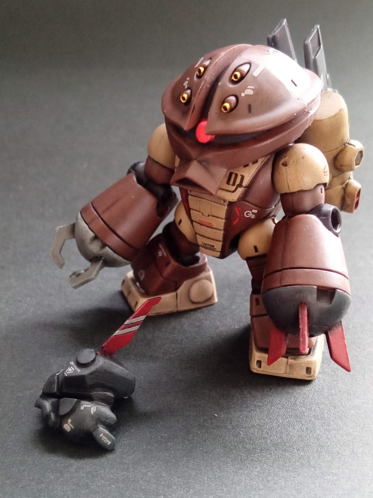 モビルスーツアンサンブル・アッガイ改造–6枚目/制作者:マッドさん