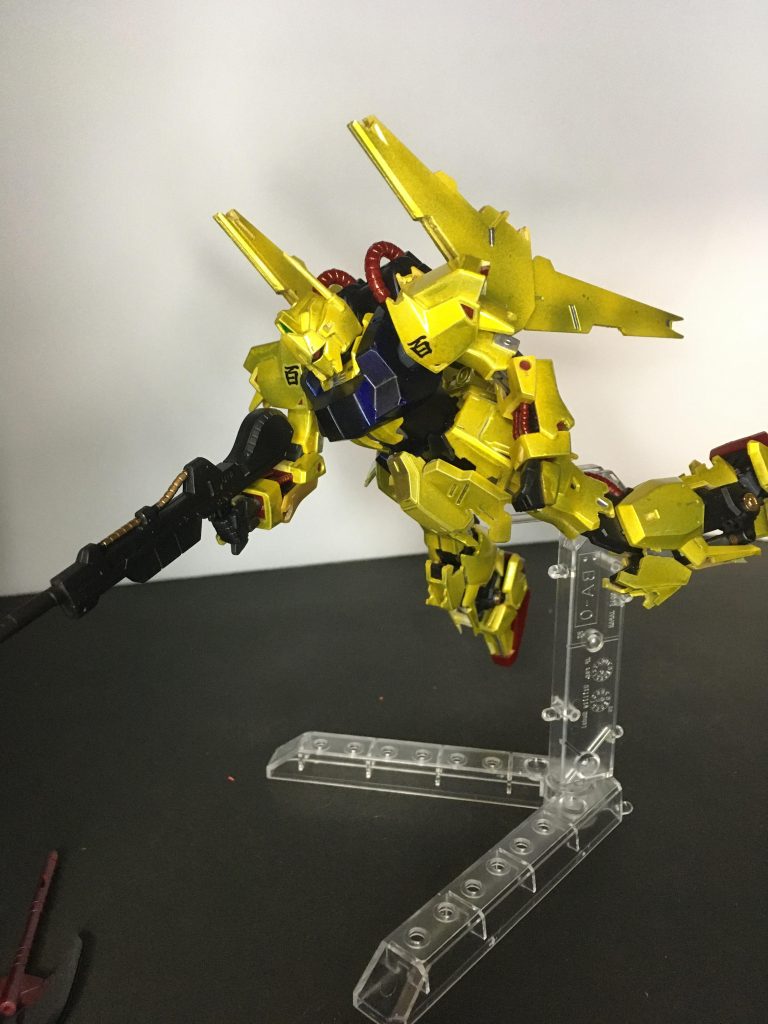 顔、肩、腕、腰、足、ウイング削ったんですがそんなに目立たないかな〜?