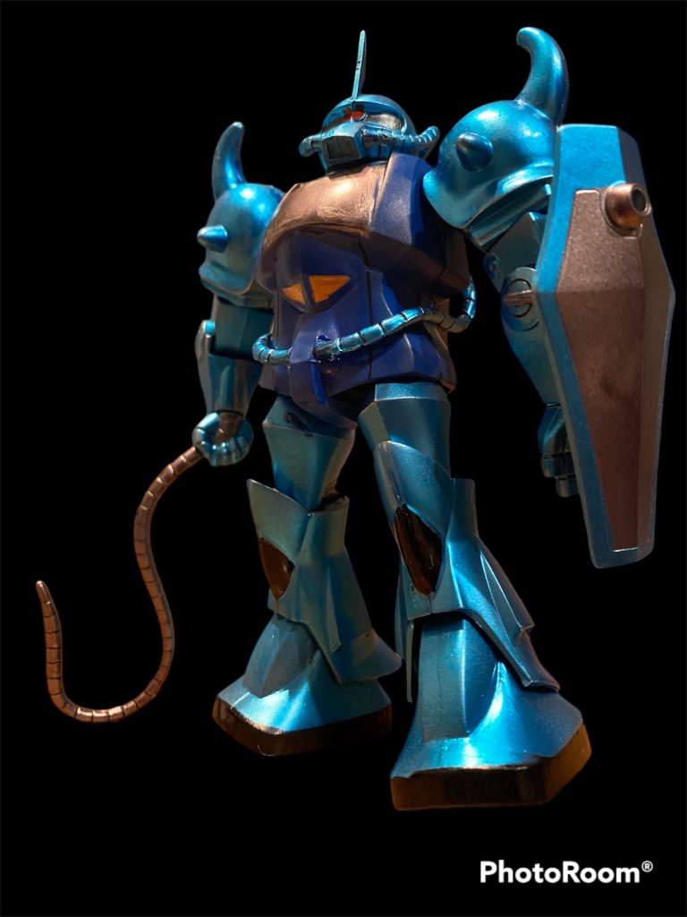 旧キット グフ 1/144–2枚目/制作者:@jhonkosu