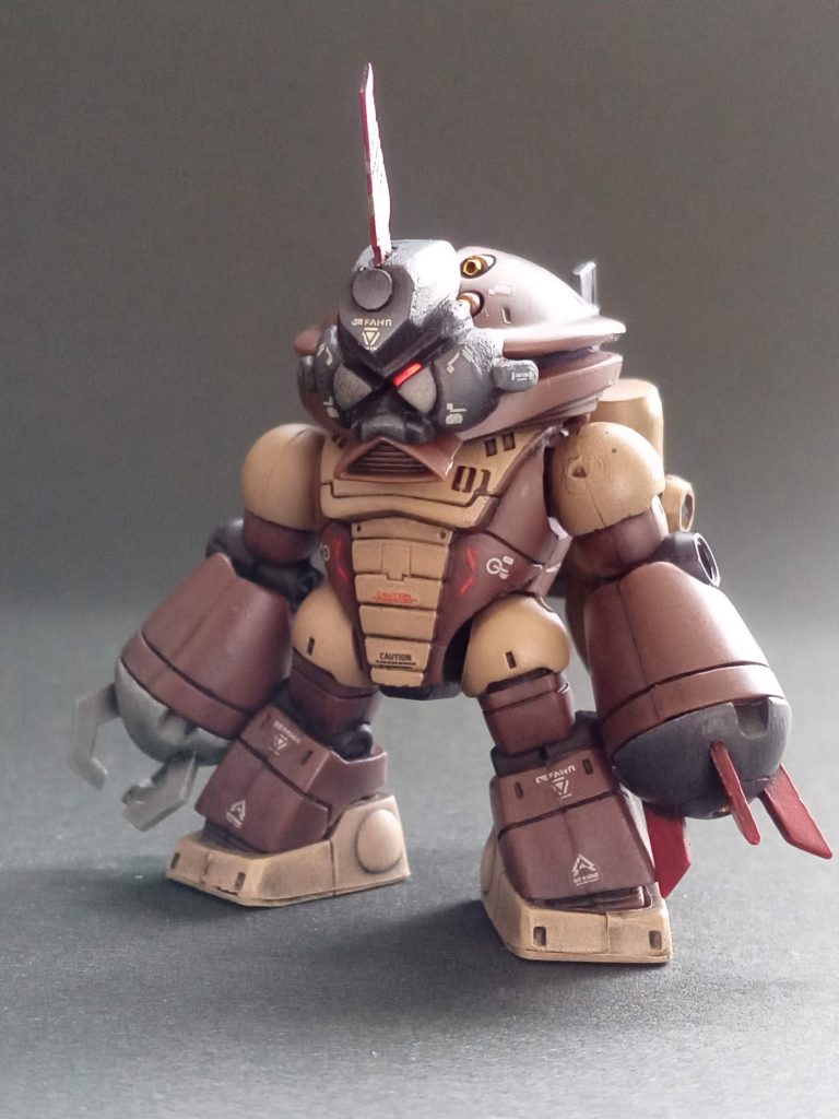 モビルスーツアンサンブル・アッガイ改造–2枚目/制作者:マッドさん