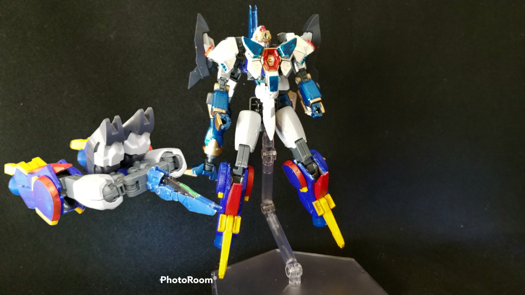 大空合体機動戦士グロリアス・スカイックサポートアームズ:スカイックブースターが合体した、空戦特化の姿。