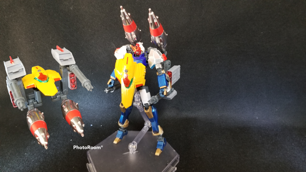 武装合体機動戦士グロリアス・バーストサポートアームズ:バーストパラスが合体した、砲戦特化の姿。