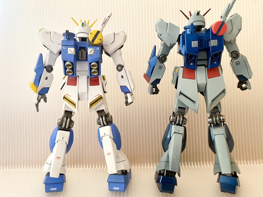HGUCのνガンダムと比較②