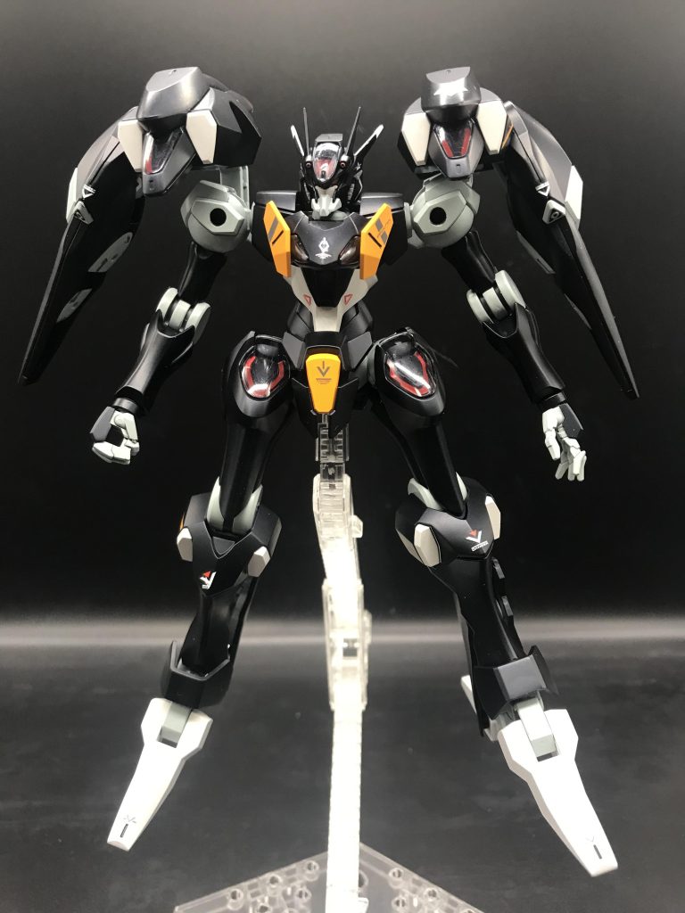 右膝のデカールが曲がっている😱今さら気づくなんて😨