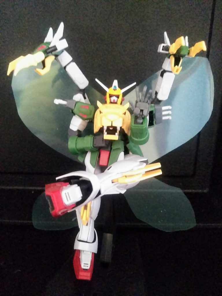 『真・流星胡蝶剣』　素体は言うまでもなく『ジーエーアルトロン ガンダム』