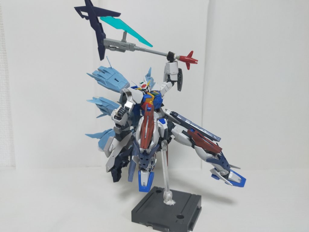 膝付きだしも好き。ポージングはもちろん我流