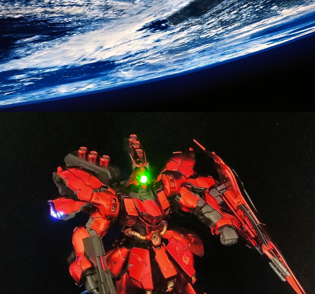 RGサザビーバーニアLED仕様💡