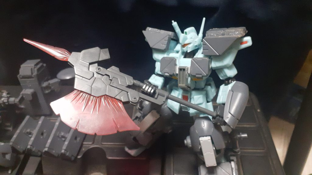 そしてストライカー、アーマーはフルパージしてノーマルのジムカスにもできます