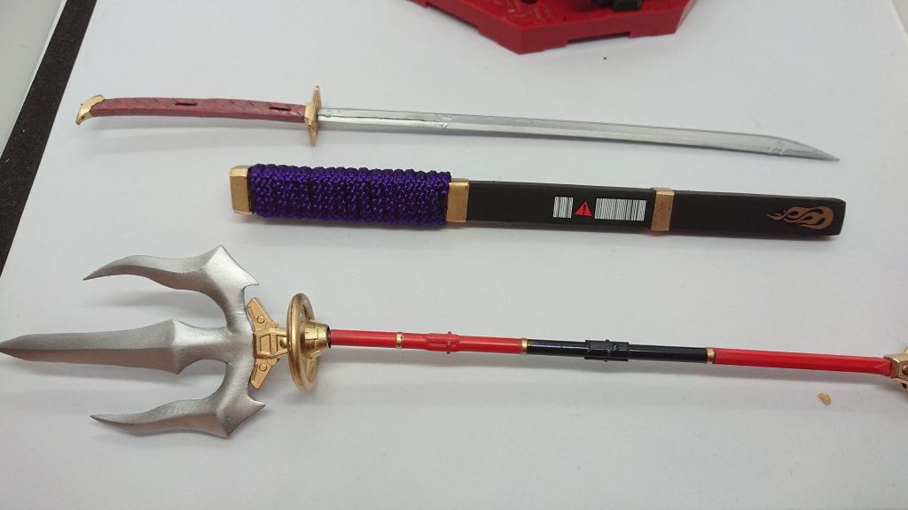 武器、ロング太刀、槍