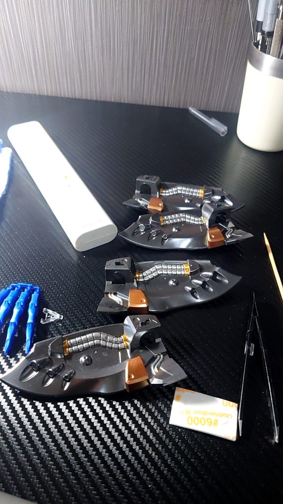 マスキングがホントしんどかった😅筆で塗りゃすぐなんだろうけど😅