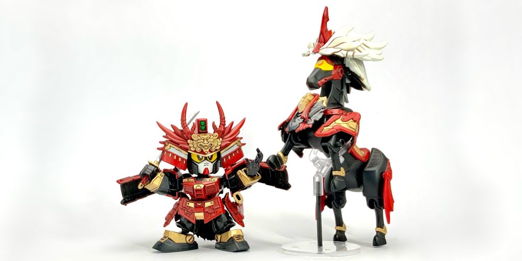 ●「心をひとつに、ゆくぞ黒雲！」黒雲のパーツを信玄が受け取るぞ！