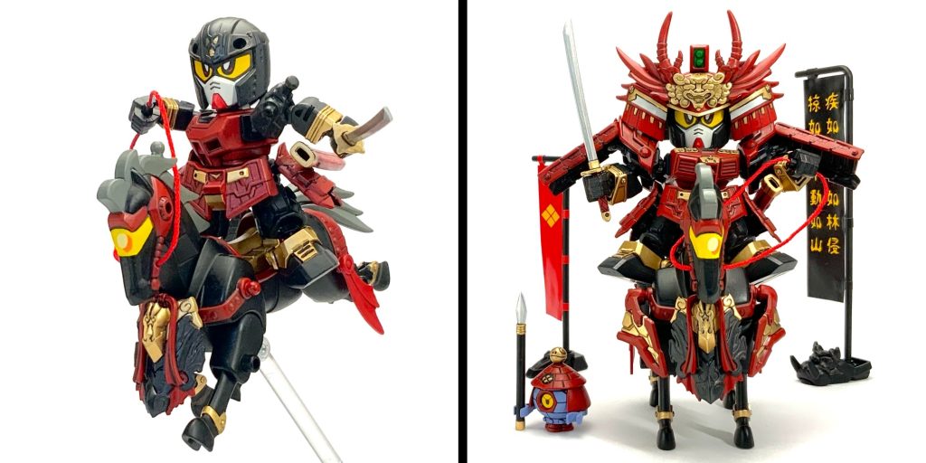 ●「駆けよ、黒雲！」信玄の愛馬、黒雲(くろくも)を作ったよ！