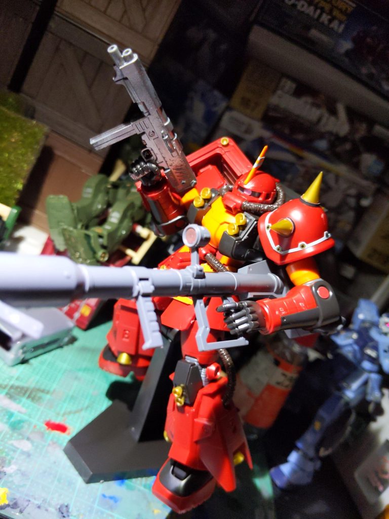 最近バトオペに追加されたサイコザクMk-2っぽくしてみたり?