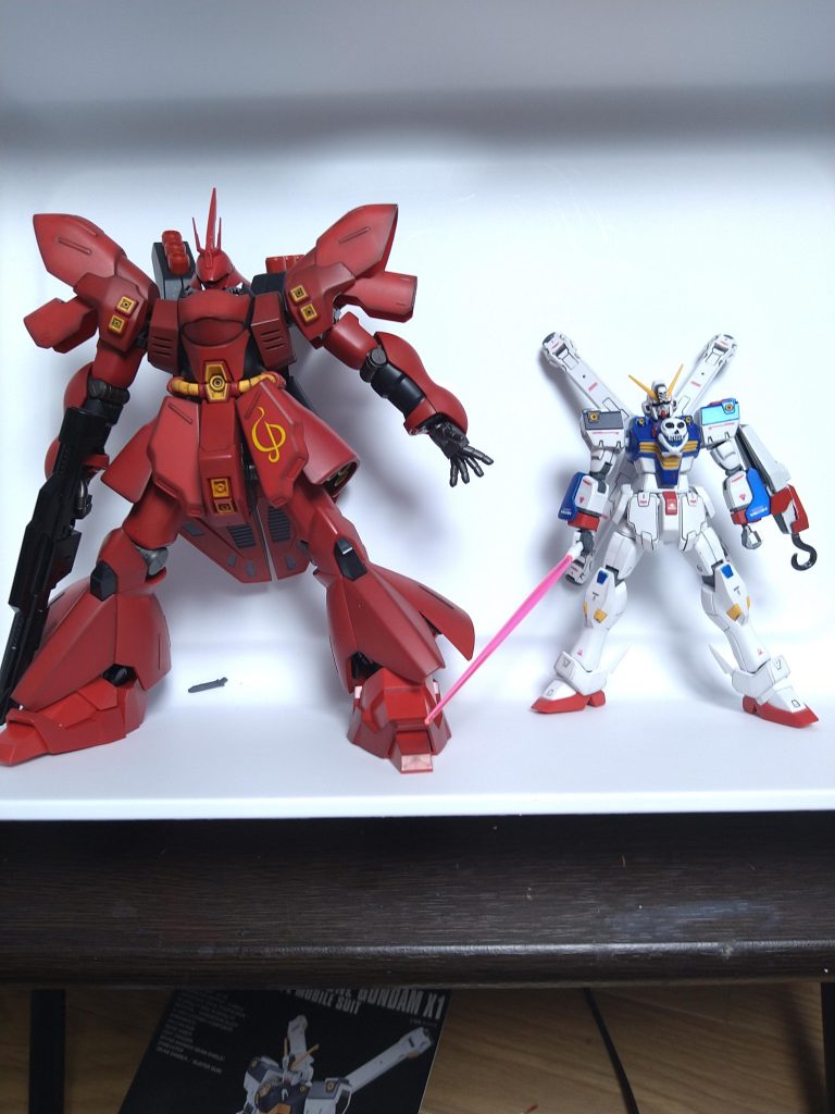 先輩と並べるとこんなに‥‥