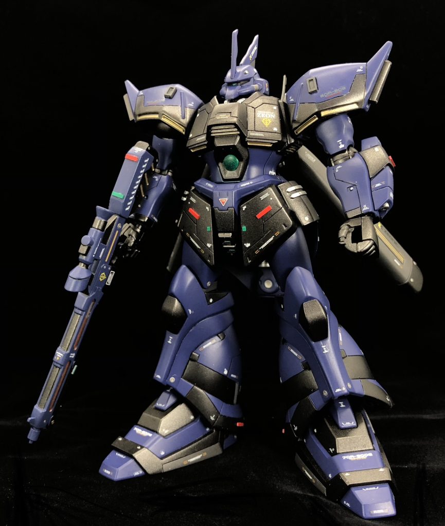 カラーリングはドムっぽくなったけどOK