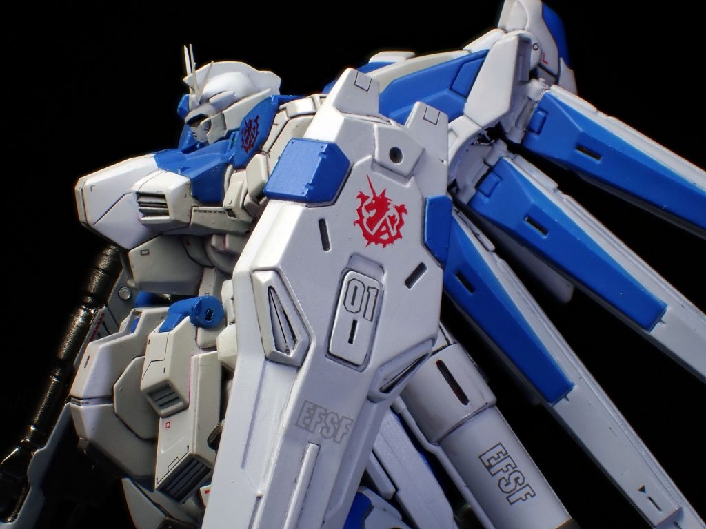 マーキング類は自作デカールです。今見るとスジボリがダサいですねぇ…