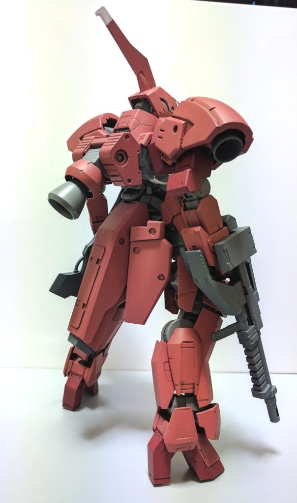 二代目流星号は先に投稿済の、1/100グレイズ改からパーツ追加したものになります。