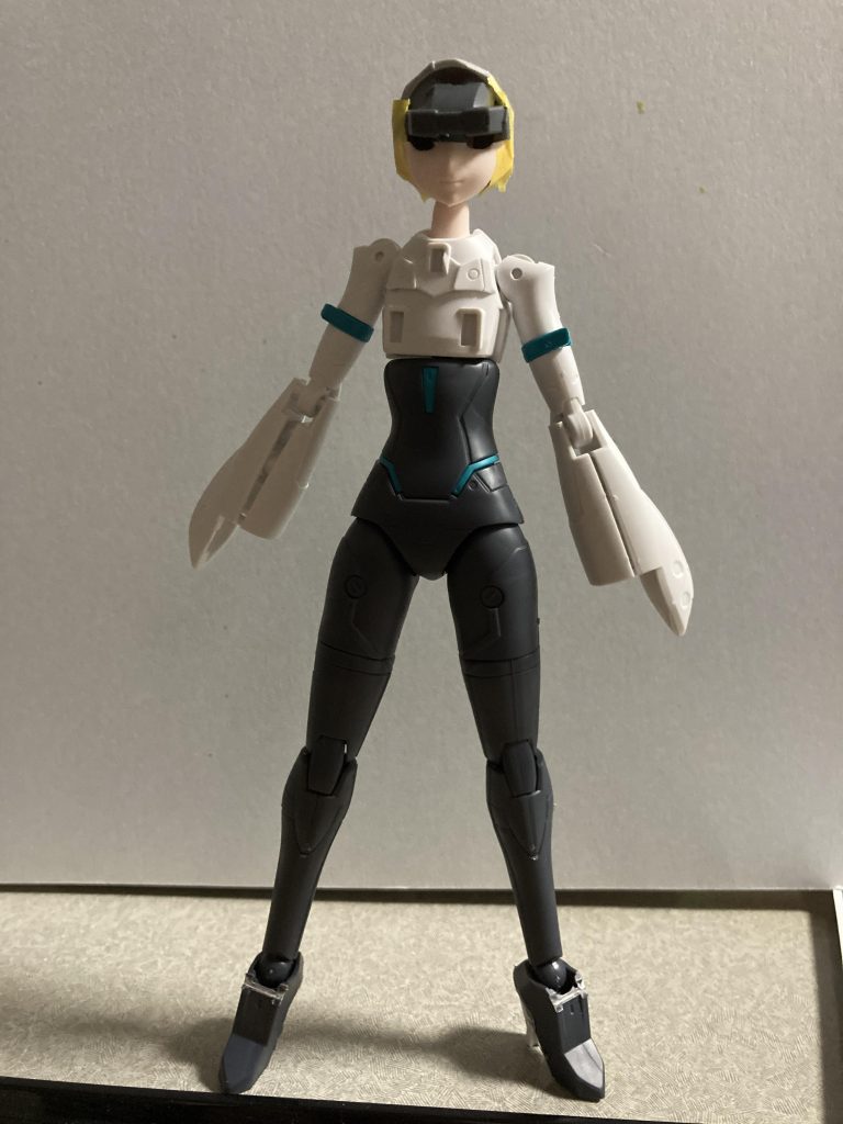 モビルドールメイにパテ少々で作成しました_(:3 」∠)_