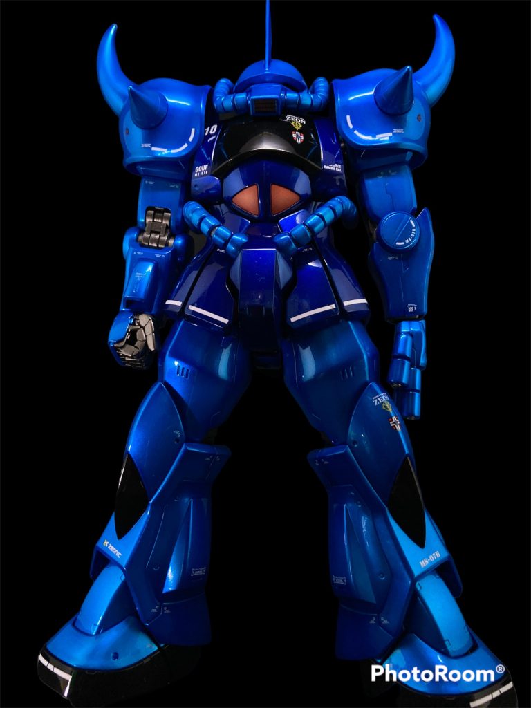 MGグフver.2.0 パールキャンディ仕上げ–2枚目/制作者:初音ザク