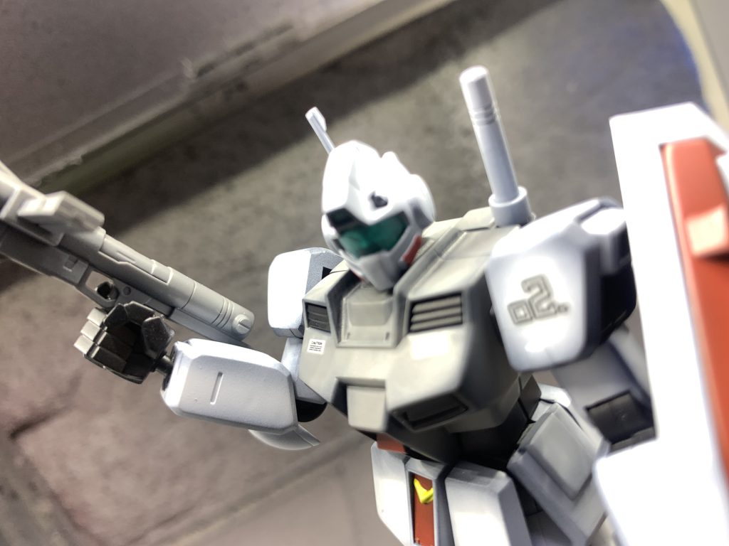 寒ジムもグラデーション塗装、こっちは合わせ目処理はしてません( ˇωˇ )