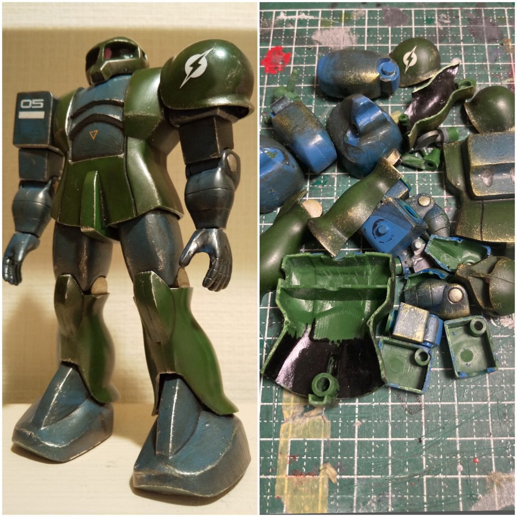 昔作ったのをバラバラに…