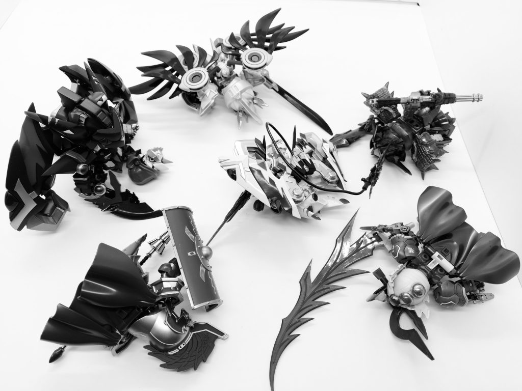 天使と悪魔 ネメシス ゼロガンダム–3枚目/制作者：昨日の 🎈W