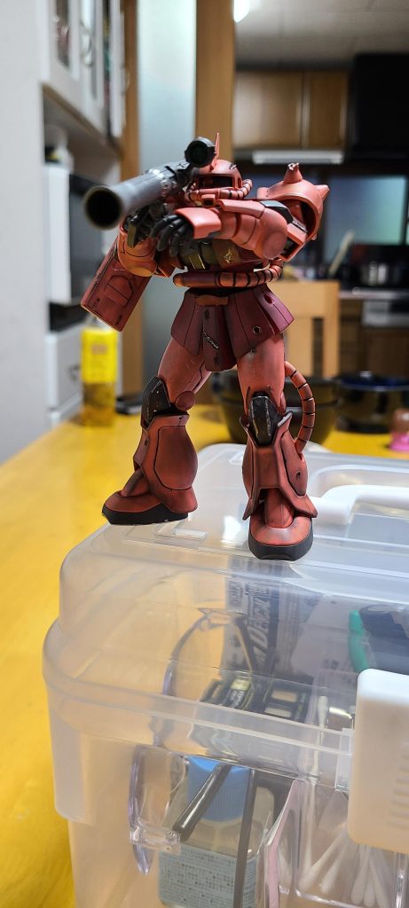 HGシャアザク–2枚目/制作者：[分家]紅