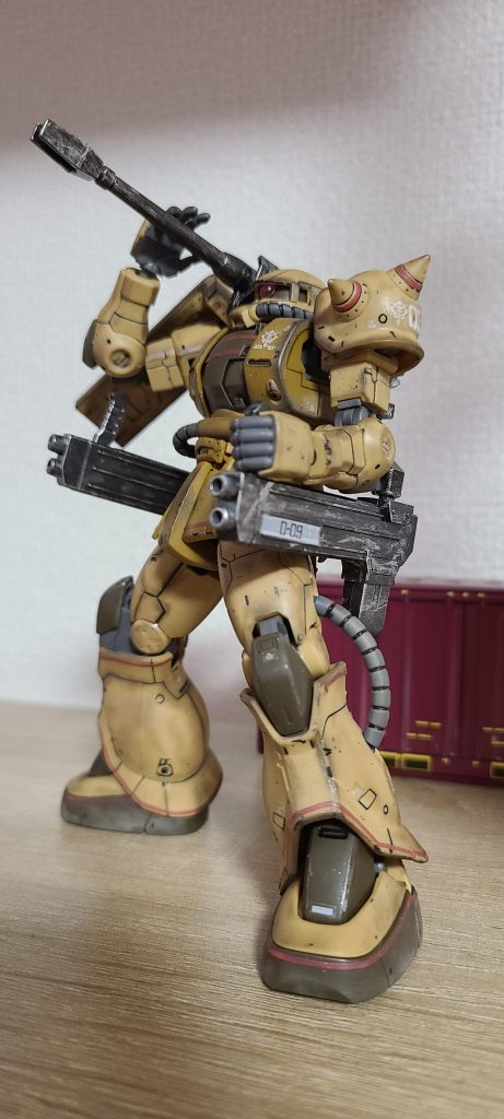 いい感じに砂汚れというか古めかしい感じになってると思います！ 