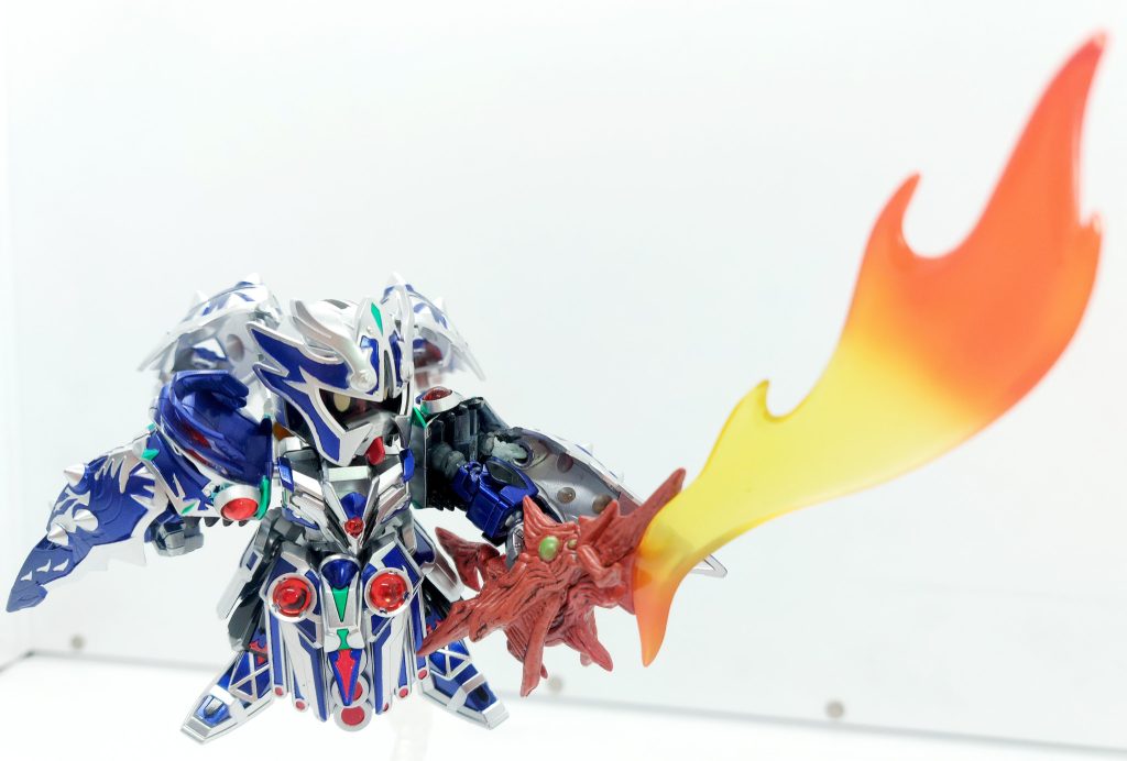 竜殺しの剣  銀月騎士 ゼロガンダム–3枚目/制作者：昨日の 🎈W