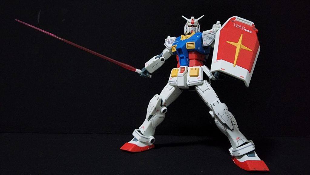 HG ガンダム(ククルス・ドアンの島版)–3枚目/制作者：エヴィン