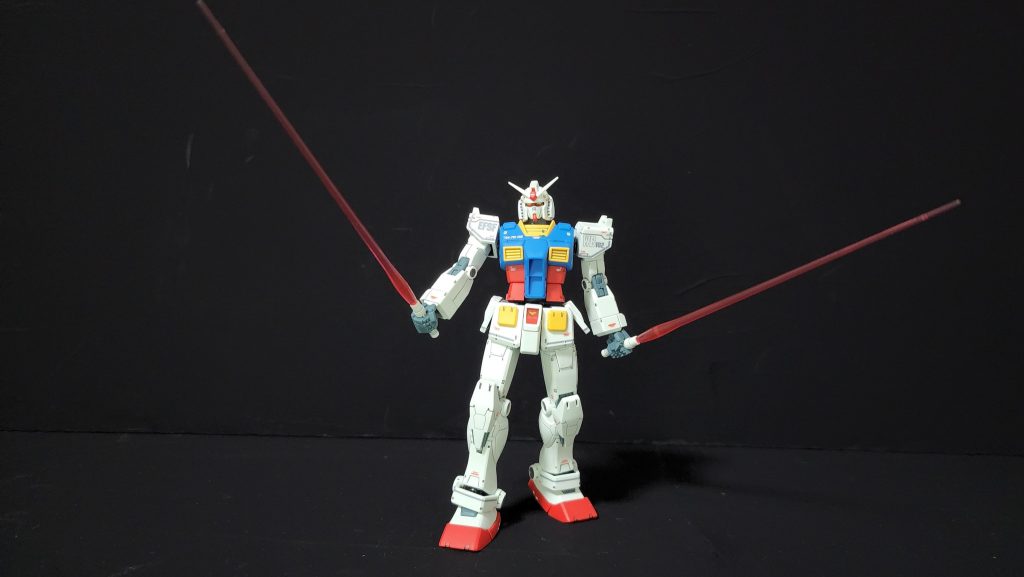 HG ガンダム(ククルス・ドアンの島版)–4枚目/制作者：エヴィン