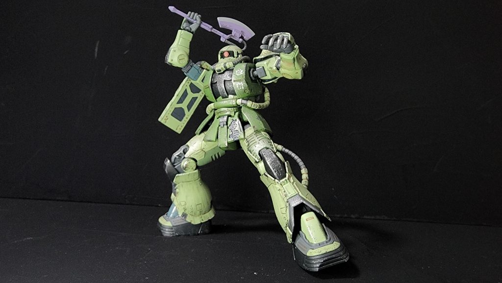 HG ドアン専用ザク–4枚目/制作者：エヴィン