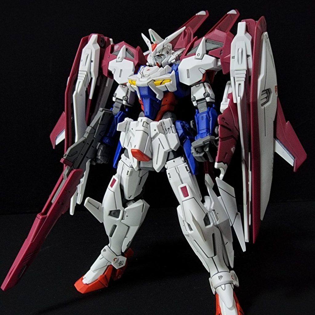 HGAC ガンダムエルオーブースター｜エヴィンさんのガンプラ作品