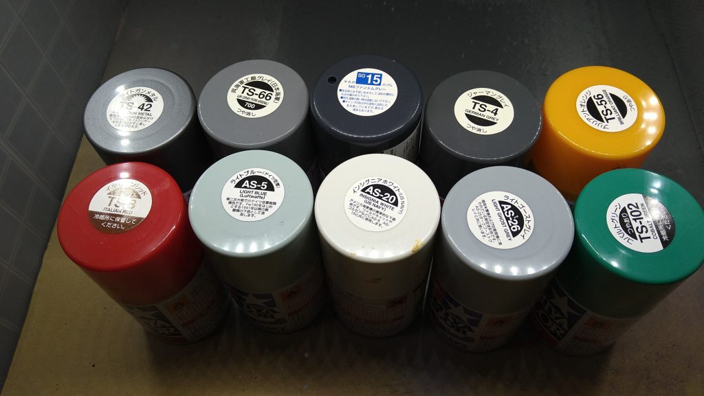 グレー系も色々使いました。