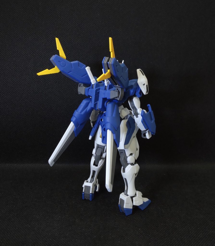 エアリアルは毎回そうですがHGだとかかとの塗り分けが面倒ですね(笑)